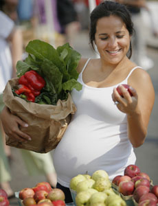 Сигурността в храната по време на бременност
